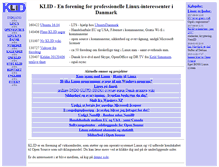 Tablet Screenshot of guadec.klid.dk